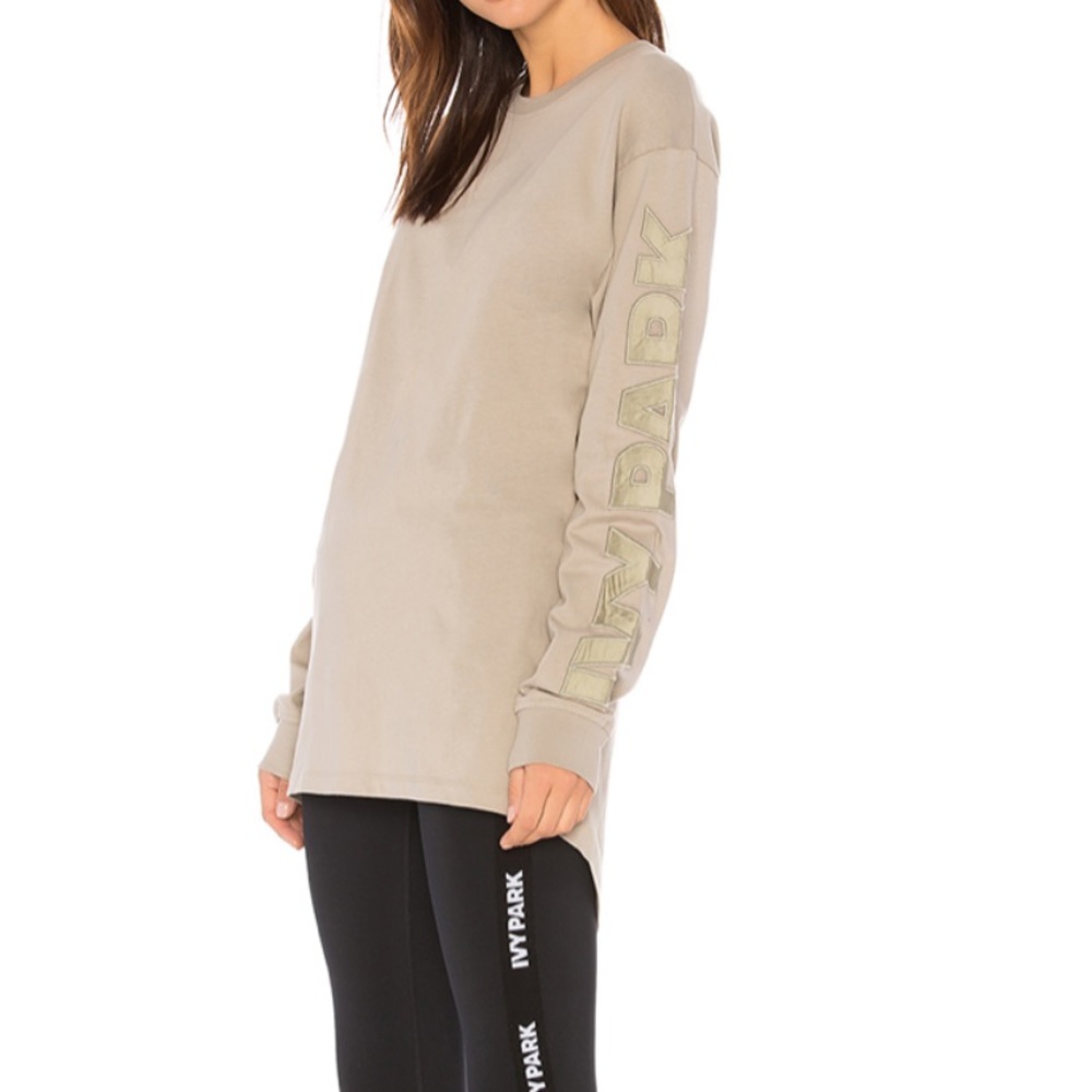 Ivy park long sleeve logo top